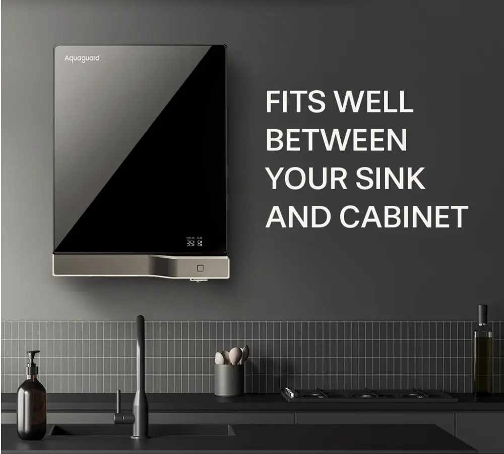 Wall-mount water purifier in Qatar